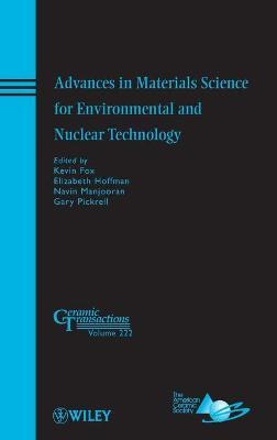 Libro Advances In Materials Science For Environmental And...