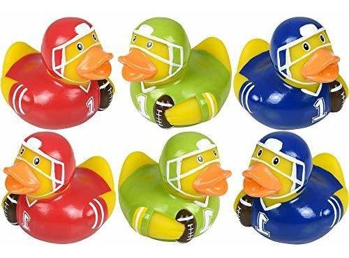 The Dreidel Company Football Duck De Goma Patitos De Juguete