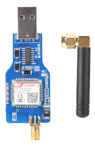 Cuatrofrecuencia Gsm/gprs Sim800c Usb A Gsm Serial Módulo W