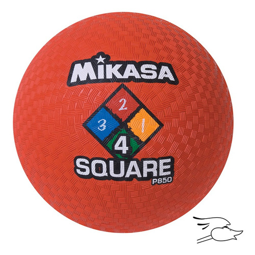 Balon Mikasa Four Square Red P850
