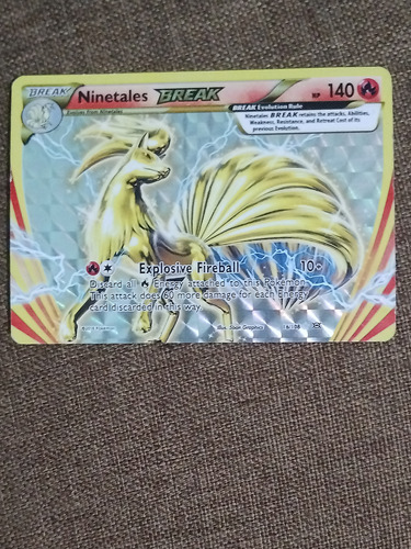 Ninetales Break  Pokémon  (Reacondicionado)