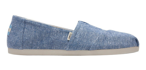 Alpargata Toms Slub Chambray Azul