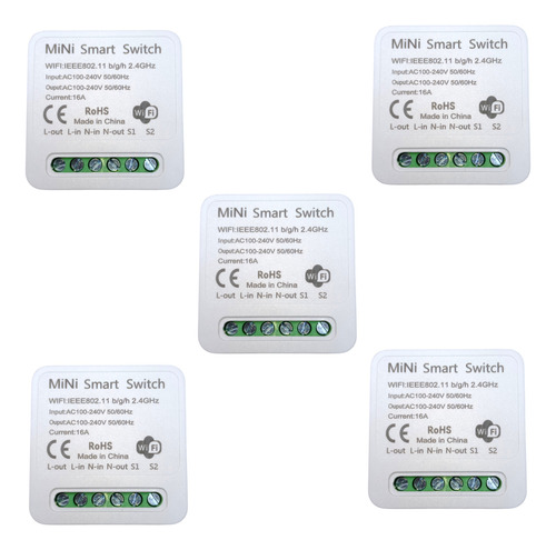 Control Inteligente Modulo Wifi Switch Foco Timer Via App