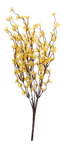 De Artificial Decoración De Maceta Colgante Amarillo
