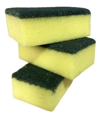 Fibra Esponja Antibacterial Cocina Multiuso Resistente Xper