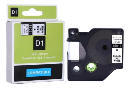 Fita Rotulador Dymo Compativelbranca D1 45013 Colorpop Lm210