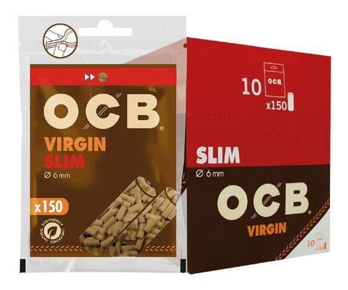 Ocb Filtro Slim Virgin - Tienda Oficial Ocb