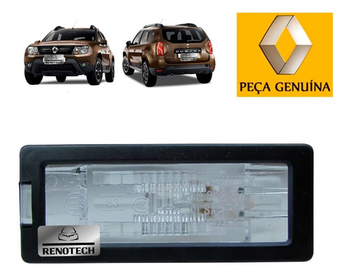 Lanterna Luz Placa Duster 2.0 16v F4r 2015 Acima 8200013577