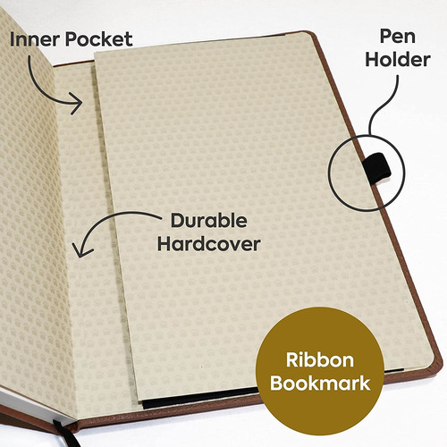 Dingbats Libreta Extra Grande Wildlife Plain, Brown Be...