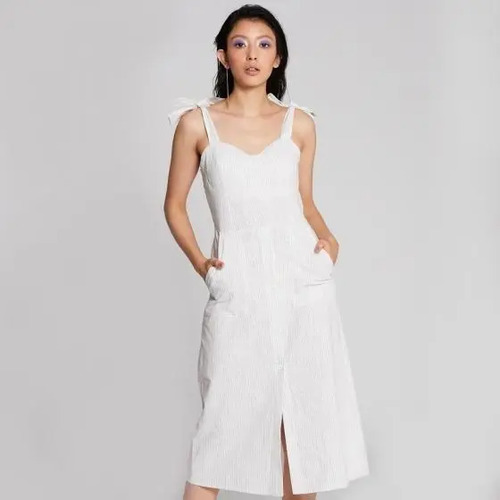 Vestido Largo Fresco Bow Dress De Verano \u0026 Playa Mujer | Envío gratis