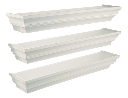 Estanteria Flotante Pared Color Blanco