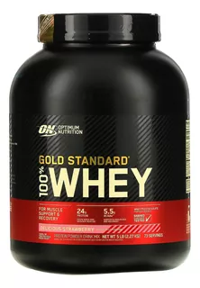 Gold Standard Whey Proteina Optimum Nutrition Frutilla X5lb