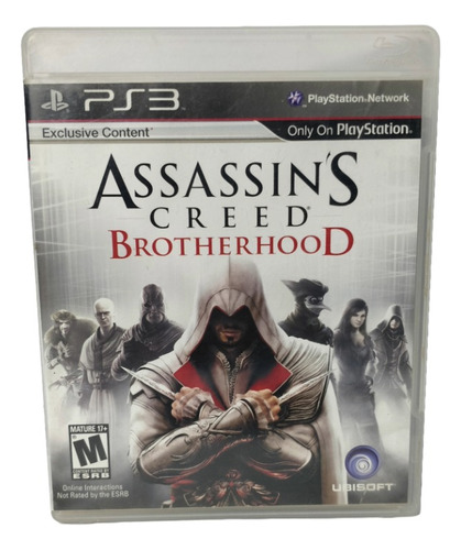 Assassin`s Creed: Brotherhood Ps3 - Físico  (original)