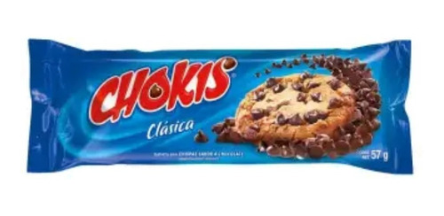 28 Pack Galletas Chispas De Chocolate Chokis Gamesa 57gr C/u