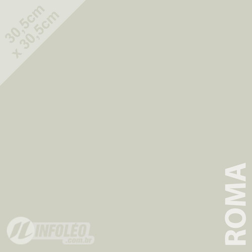 Papel 180g 30,5x30,5cm Roma Cinza Claro Color Plus 10 Folhas