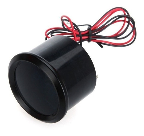 Medidor Digital De Voltaje Para Automóvil, Negro