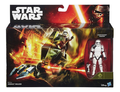 Vehículo Hasbro B3716 de Star Wars Assault Walker y Stormtrooper