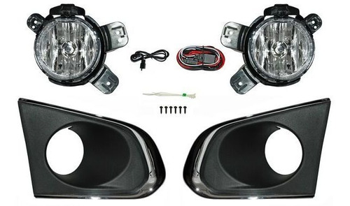 Set Faros Niebla C/parrilla Chevrolet Trax 13/16 Generica