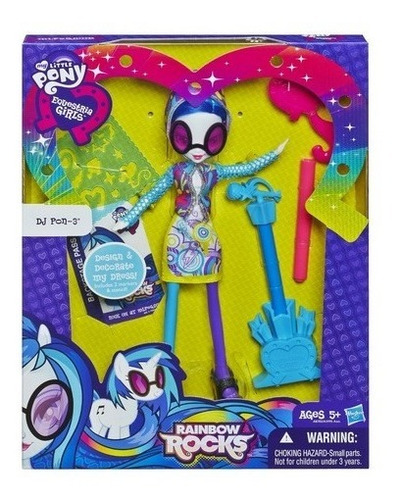 My Little Pony Equestria Girls Rainbow Rocks Dj Pon-3 Doll