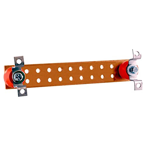 Copper Bus Bar - 12 Ground Bar - Grounding Kit - Termi...