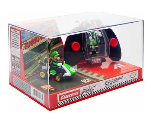 Set Mariokart Mini Rc Portable Luigi Carrera Nintendo