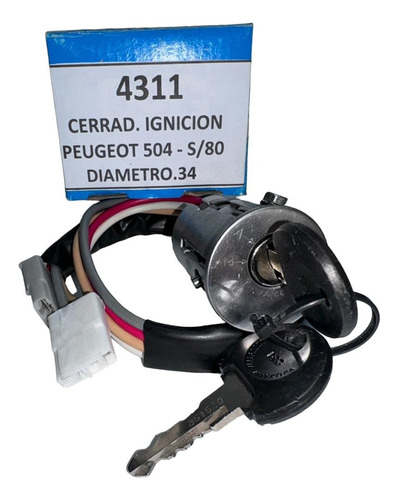 Cerradura Dog De Ignición Peugeot 504