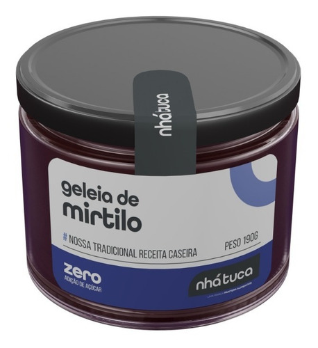 Imagem 4 de 5 de Kit 03 Geleias Zero Nhá Tuca - Sabores - 190 G