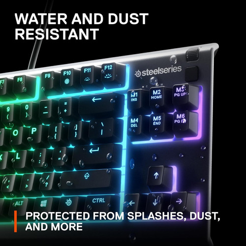 Teclado Para Juegos Steelseries Apex 3 Tkl Rgb - Teclado...