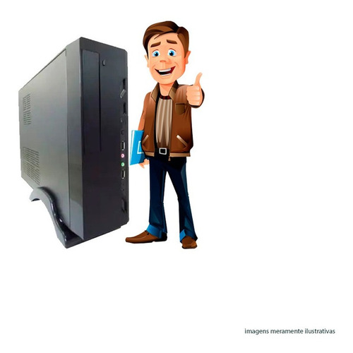 Imagem 1 de 4 de Pc Ultra Slim Core I5 8gb Hd1tb Wifi Frete Gratis Novo!