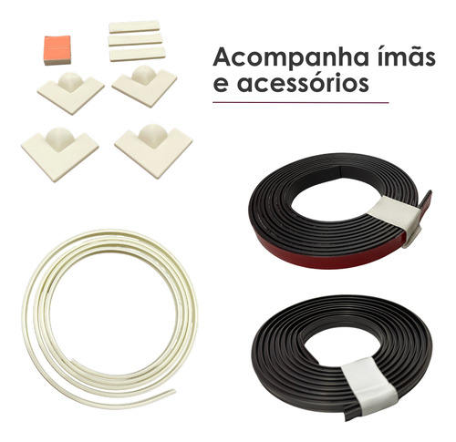 Tela Mosquiteira Magnetica Mosquiteiro Janela 130x130cm
