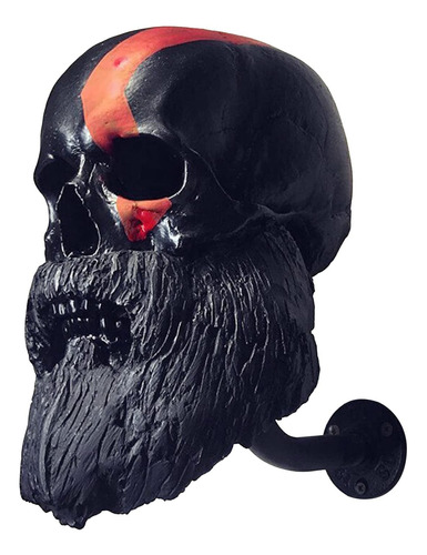 Casco De Moto Con Calavera Y Barba