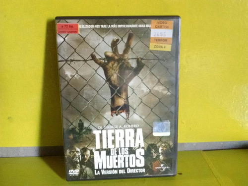 Tierra De Los Muertos Director Cut - Dvd George Romero