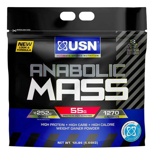 Anabolic Mass Proteina Gainer Ganador Peso 12lb Envio Gratis