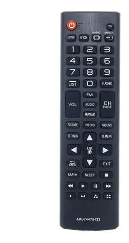 Imagen 1 de 2 de Control Remoto Para Television LG Akb74475433