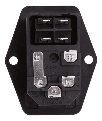 Enchufe Toma De Corriente Iec320 C14 3 Pin Para Computadoras