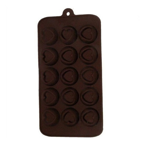 Molde Silicon Bombones Chocolates 15 Corazoncitos