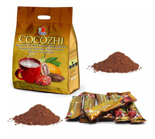 Cocozhi Dxn Ganoderma/ Ideal Para Niños Sabor A Chocolate