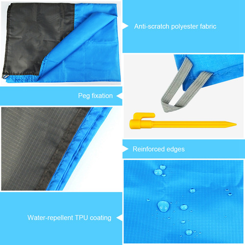 Colchoneta De Pícnic Impermeable Para Playa, Portátil, Para