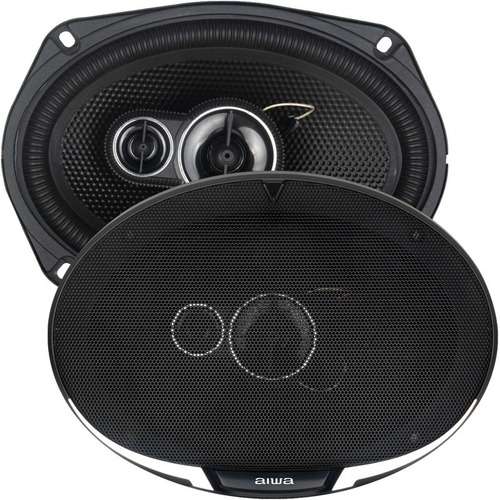 Parlantes Carro Aiwa 6' X 9', 3 Vias 300w Max Taw-6944