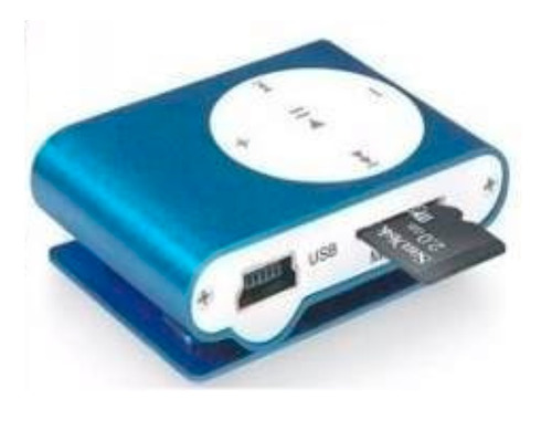 Reproductor MP3 Genérica MP3 de 32GB color azul