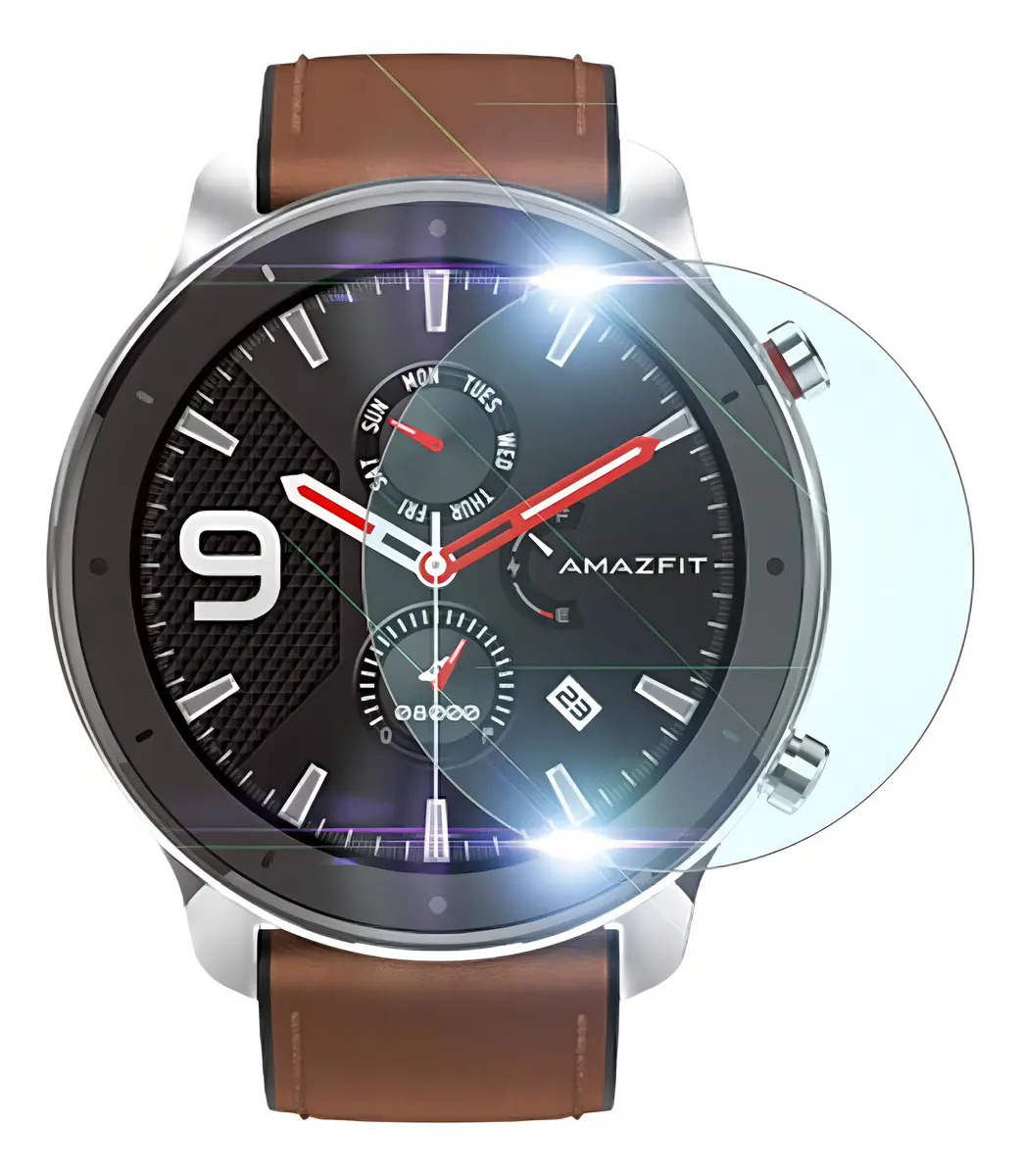 Película Vidro Temperado 9h+ Para Smartwatch E Relógio