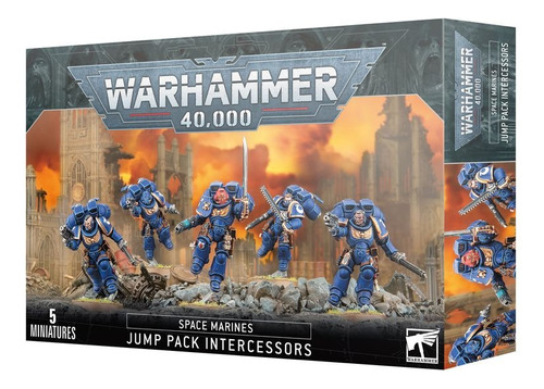 Gw Warhammer 40k Space Marines Jump Pack Intercessors