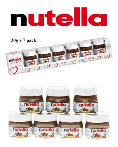 Mini Nutella Pack 7x30g 210g
