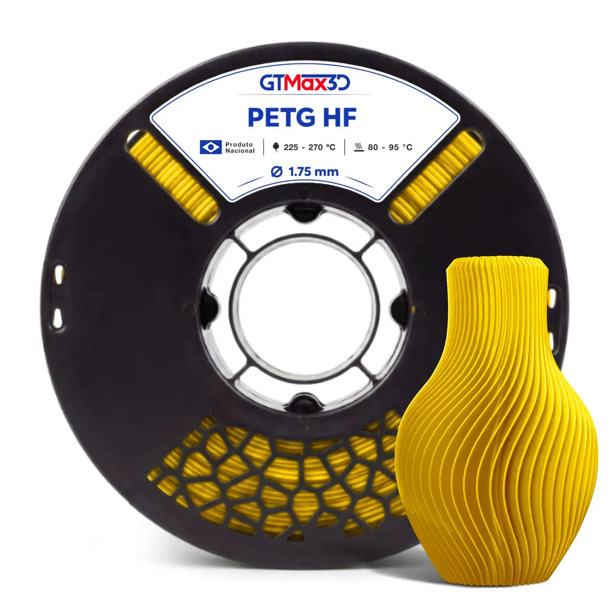 PETG GTMax3D 1kg Amarelo