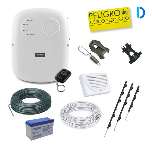 Kit Cerco Eléctrico 4 Hilos 36 Mts. Lineales C/instalacion