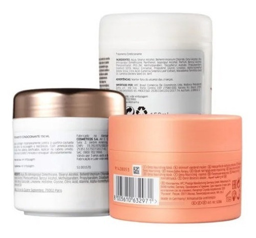 Imagem 2 de 3 de Kit Wella Cronograma Capilar Fios Perfeitos (3 Produtos)