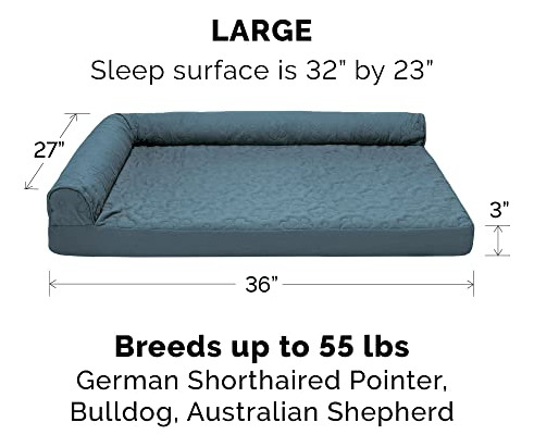 Cama Para Perros De Espuma Viscoelástica Furhaven Para Perro