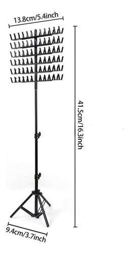 Estante Para El Cabello Trenzado De Altura Ajustable Estante