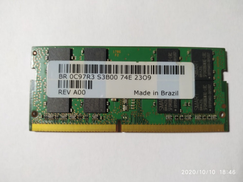 Memória Ddr4 8gb Notebook 2133 2400 2666mhz 1.2v 260pinos
