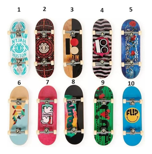 Tablas Miniatura Finger Patineta Dedos Tech Deck Original